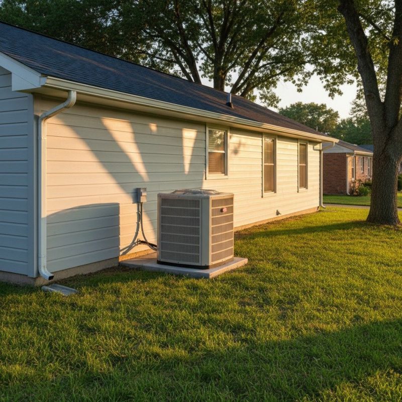 Central Ac Installation detail